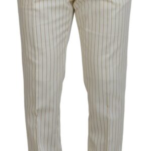 Elegant Off White Double Breasted Suit