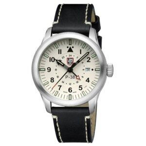 Black Leather Watch