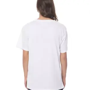 White Cotton Men T-Shirt