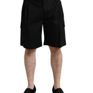 Sleek Designer Bermuda Cargo Shorts