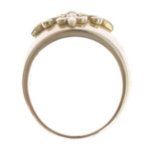 Silver Statement Mens Ring
