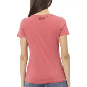Multicolor Cotton Women T-Shirt