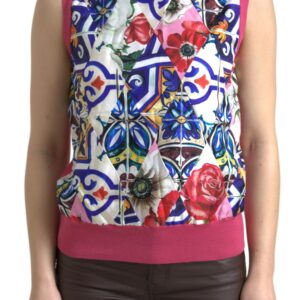 Elegant Cashmere-Silk Blend Crew Neck Top