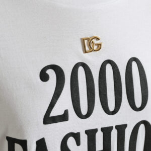 Elegant White Lace-Up Cotton Tee