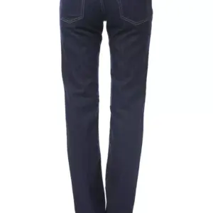 Blue Cotton Women Jeans