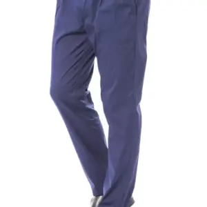 Blue Cotton Men's Chino Pant
