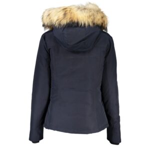 Blue Cotton Jackets & Coat