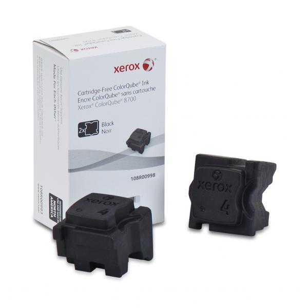Xerox 108r00998 cartuccia inchiostro solido nero per colorqube 8700 garanzia italia (108r00998)