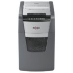 Rexel 2020130x optimum auto feed+ distruggidocumenti automatico 130 fogli taglio a frammento 44 litri cestino removibile
