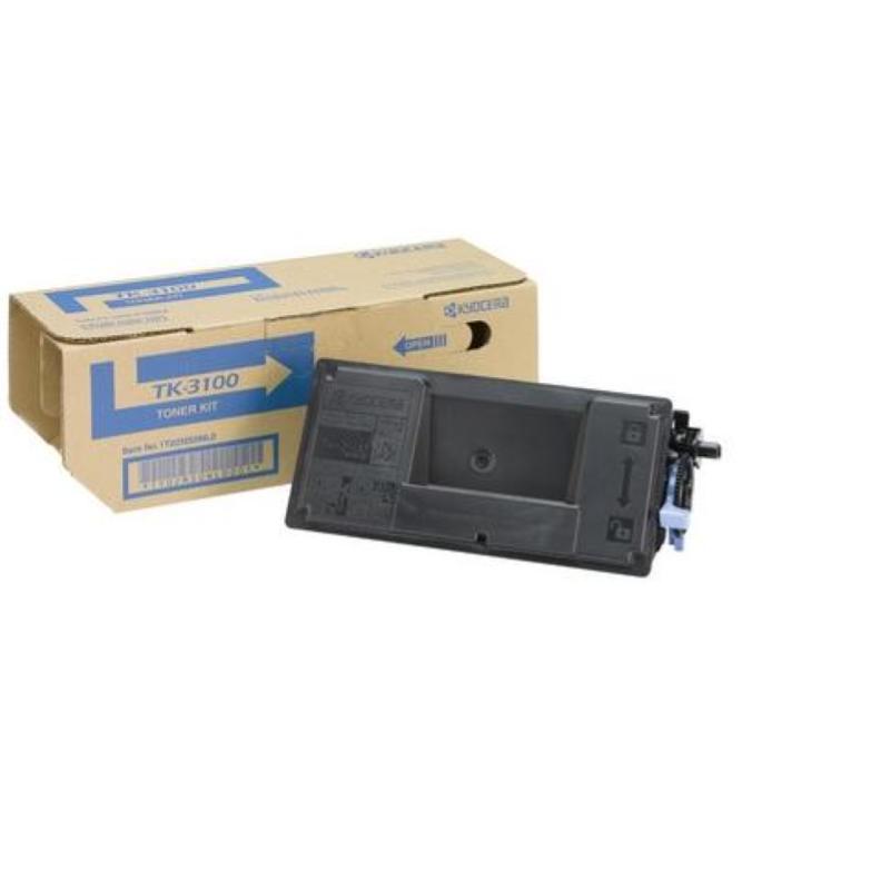 Kyocera tk-3100 toner nero per fs-2100d/dn / ecosys m3040dn / ecosys m3540dn 12.500 pagine