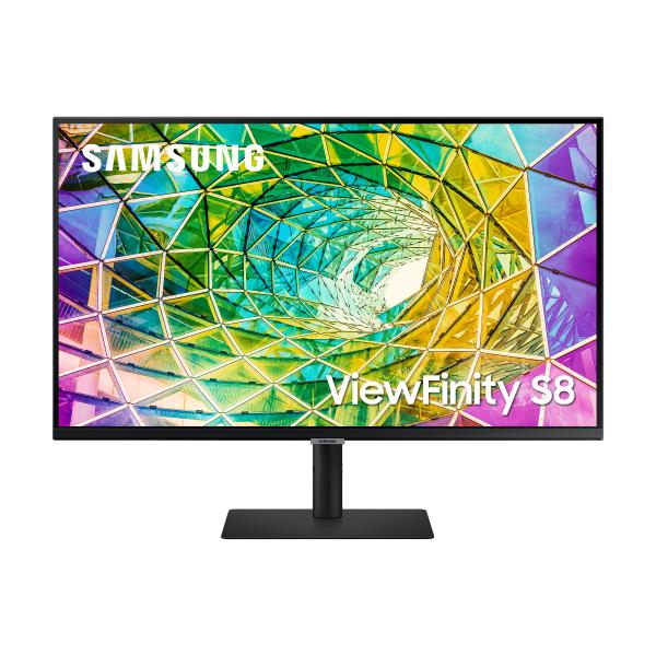 Monitor hrm s80a (s27a800) flat 27`` 3840x2160 (uhd 4k) hdr10 ips bezeless 60 hz 5 ms hdmi display port ingresso audio has pivot pip pbp flicker free. eye saver mode