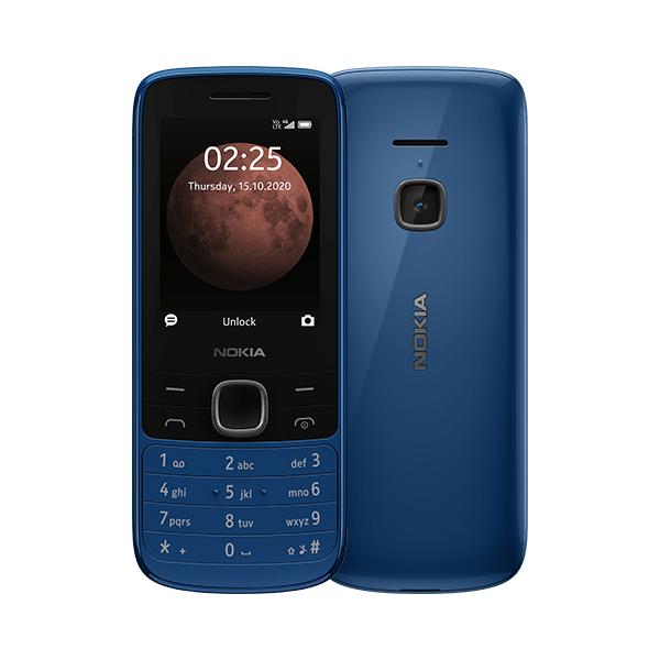 Nokia 225 4g dual sim 2.4 bluetooth radio fm fotocamera posteriore 4g lte italia blue