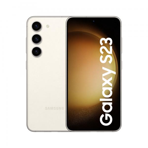 Samsung s911 galaxy s23 5g dual sim 6.1 octa core 128gb ram 8gb 5g tim cream