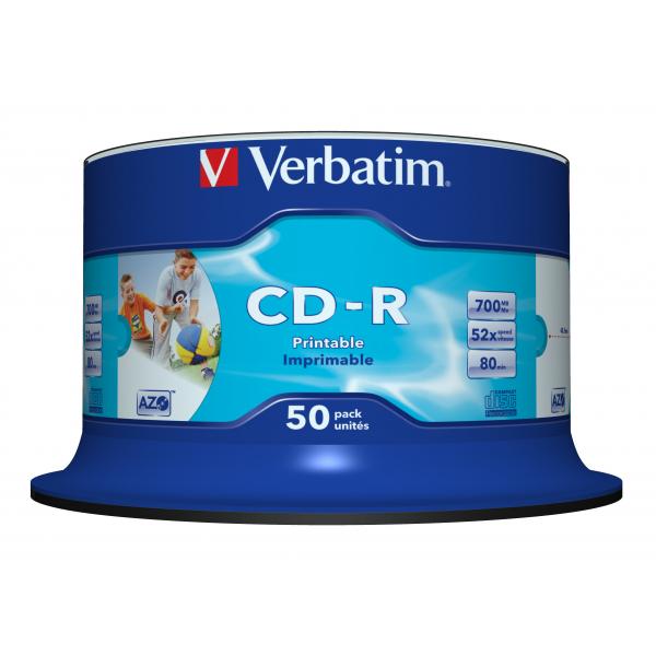 Verbatim DataLifePlus - 50 CD-R - 700 MB 52x
