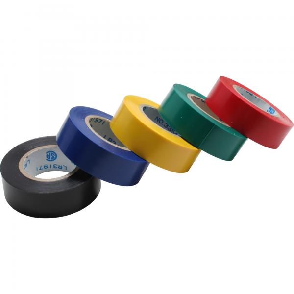 Nastro isolante InLine - confezione da 5 - vari colori - 18mm - 9m