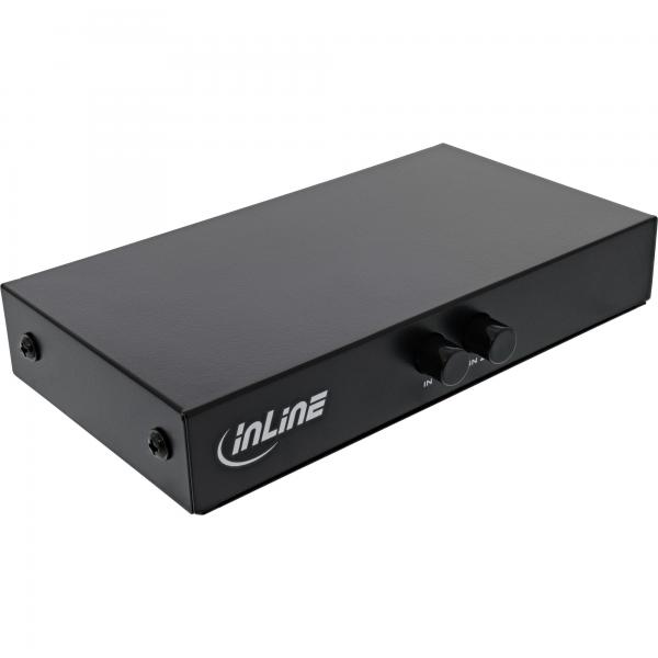 Commutatore InLine VGA manuale a 2 vie - HD a 15 pin
