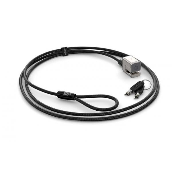 Cavo di sicurezza Kensington con lucchetto - 1,8 m - per Microsoft Surface Go, Go 2, Go 3, Pro (metà 2017)