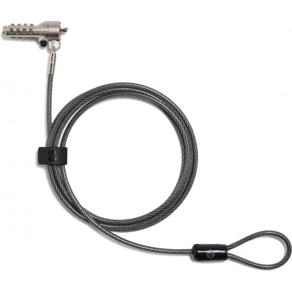 Lucchetto a combinazione HP Nano: lucchetto con cavo di sicurezza