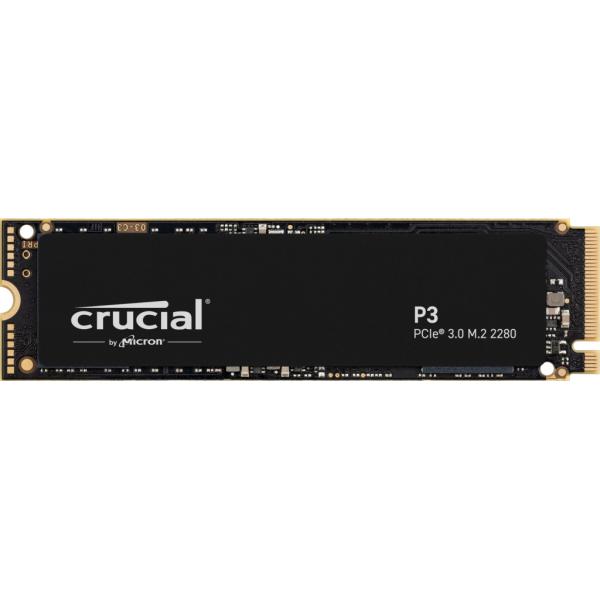Crucial P3 - SSD - 4 TB - interno - M.2 2280 - PCIe 3.0 (NVMe)