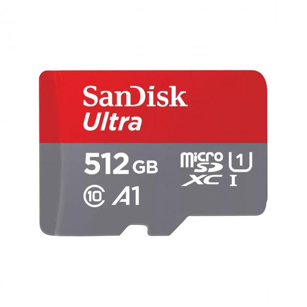 SanDisk Ultra - Scheda di memoria flash (adattatore da microSDXC a SD incluso)