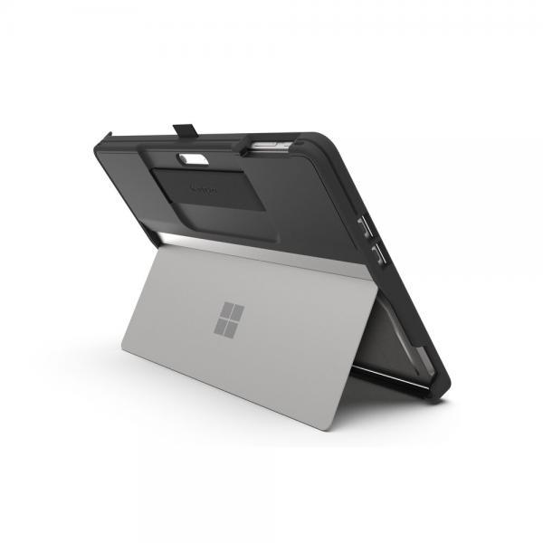 Custodia Rugged Kensington BlackBelt per Surface Pro 9 - Cover posteriore per tablet - resistente - elastomero termoplastico (TPE)