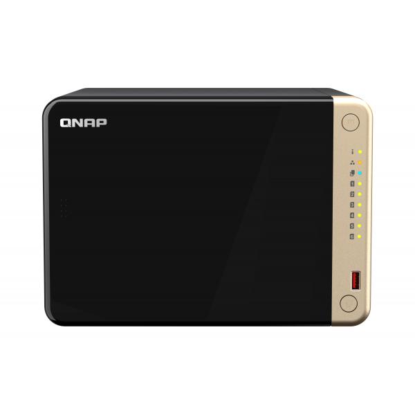 QNAP TS-664, NAS, torre, Intel® Celeron®, N5095, 8GB, DDR4