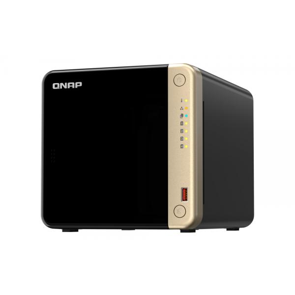 QNAP TS-464 - NAS-Server - 4 Schächte - 16 TB