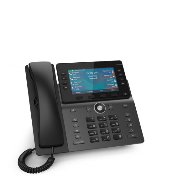 Snom M58 - Telefono cordless interno - con interfaccia Bluetooth con visualizzazione del numero del chiamante