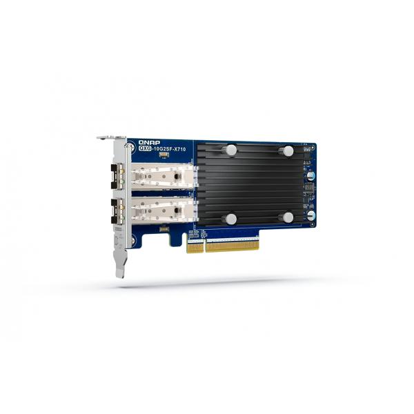 QNAP QXG-10G2SF-X710 - Adattatore di rete - PCIe 3.0 x8 basso profilo