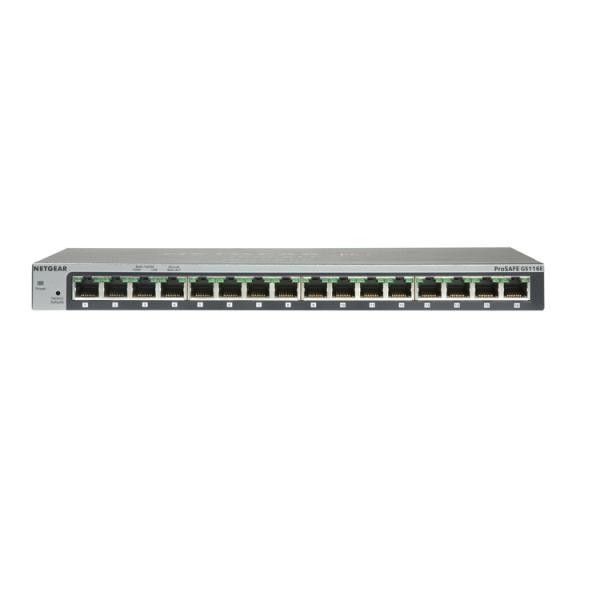 Switch desktop Gigabit a 16 porte Netgear GS116