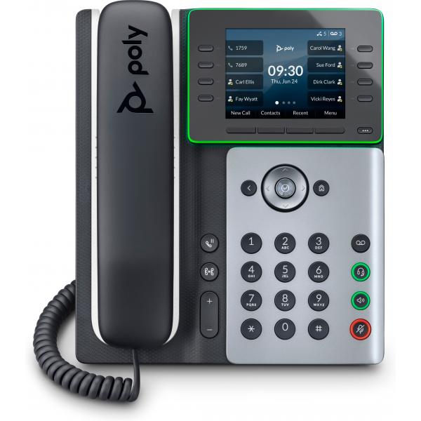 HP Poly Edge E350 - Telefono VoIP con ID chiamante/funzione di avviso di chiamata