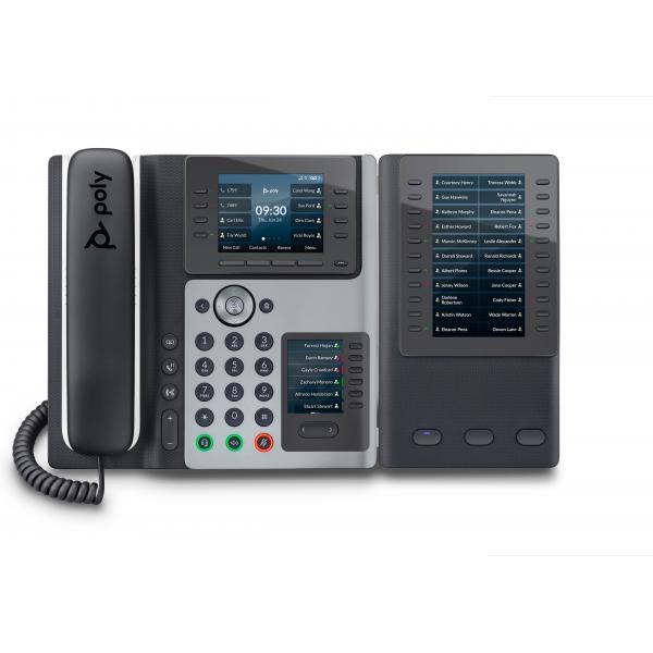 HP Poly Edge E450 - Telefono VoIP con ID chiamante/funzione di avviso di chiamata