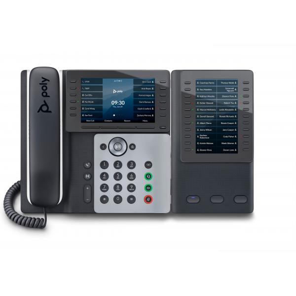 HP Poly Edge E550 - Telefono VoIP con ID chiamante/funzione di avviso di chiamata