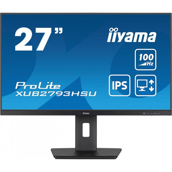 Iiyama ProLite XUB2793HSU-B6 - Monitor LED - 68,6 cm (27")