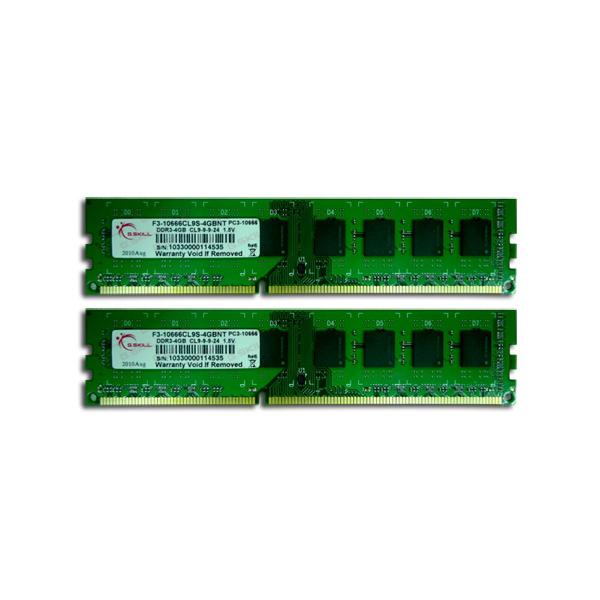 Serie G.Skill NT - DDR3 - Kit - 8 GB: 2 x 4 GB