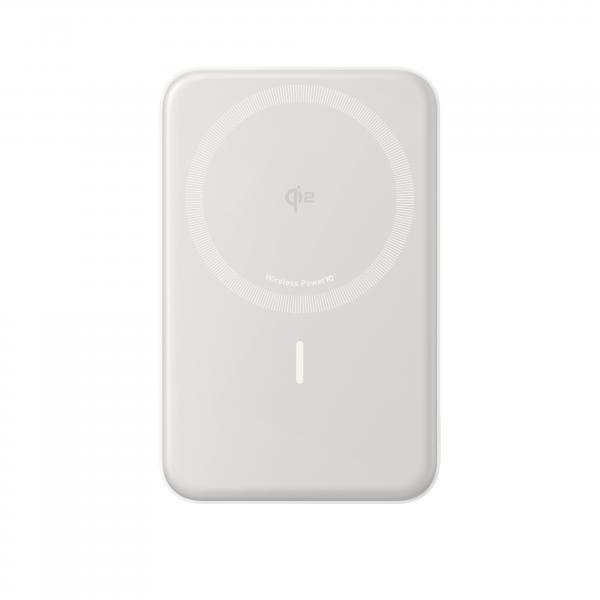 Anker Innovations Anker A1654G21, 10000 mAh, ricarica wireless, 27 W, bianco