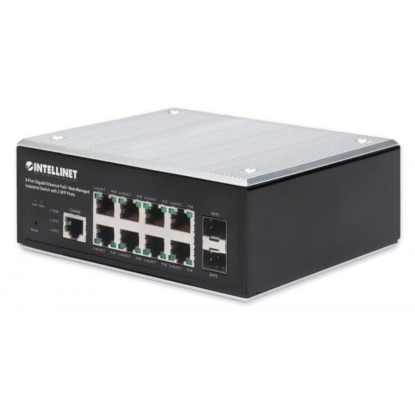 Intellinet 508278, Gestito, L2+/L3, Gigabit Ethernet (10/100/1000), full duplex, Power over Ethernet (PoE)