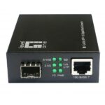 Convertitore multimediale LevelOne da 10 Gigabit RJ45 a SFP+, 10000 Mbit/s, 10GBase-T, IEEE 802.3ab, IEEE 802.3ae, IEEE 802.3an, IEEE 802.3az, IEEE 802.3bz, IEEE 802.3u, IEEE 802.3z, 2,5 Gigabit Ethe