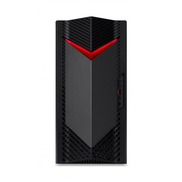 Acer Nitro 50 N50-656 - Tower - Core i5 i5-14400F / 2.5 GHz - RAM 16 GB - SSD 512 GB - NVMe - GeForce RTX 4060 - Wi-Fi 6E, Bluetooth, 1GbE - WLAN: 802.11a/b/g/n/ac/ax (Wi-Fi 6E)