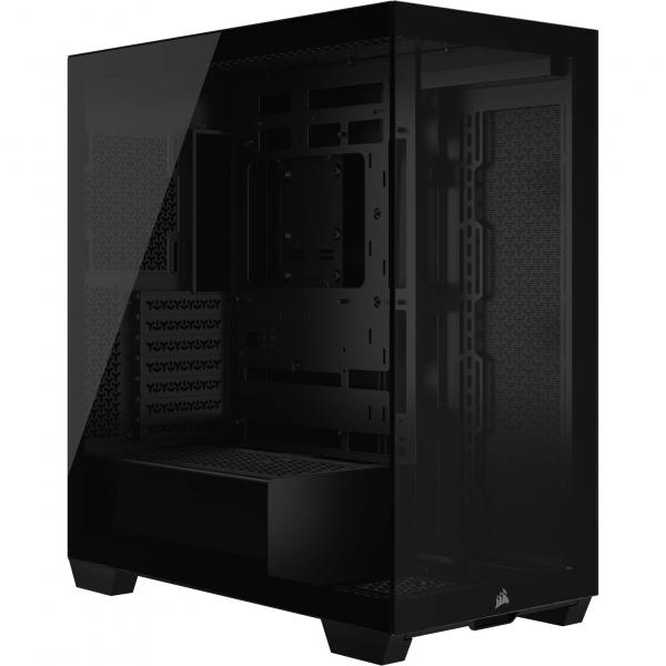 Corsair 3500X - Mid tower - E-ATX - Pannello laterale con finestra (vetro temperato)