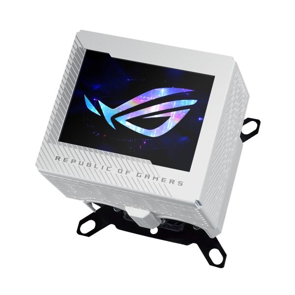 ASUS ROG RYUJIN III - White Edition - sistema di raffreddamento a liquido per CPU con design waterblock - (per: AM4, LGA1200, LGA1700, AM5, LGA115x Socket)