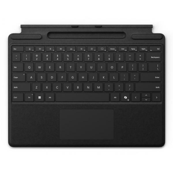 Tastiera Microsoft Surface Pro - tastiera - con trackpad, accelerometro, memoria Surface Slim Pen 2 e base di ricarica