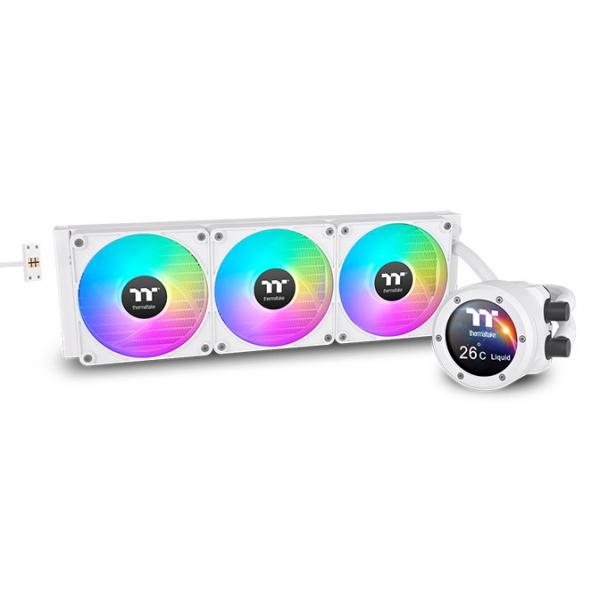 Thermaltake TH360 V2 Ultra EX ARGB, dispositivo di raffreddamento a liquido tutto in uno, 12 cm, 500 giri/min, 2000 giri/min, 28,5 dB, 68 cfm