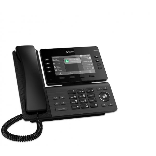 Snom D812 - Telefono VoIP - SIP, SDP, RTP, RTCP, RTCP-XR, ICE, SIPS, SIP su TLS, SRTP, SRTCP