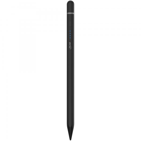 InLine Stylus - Tabletstift für Apple iPads - mit Akku - USB-C - schwarz