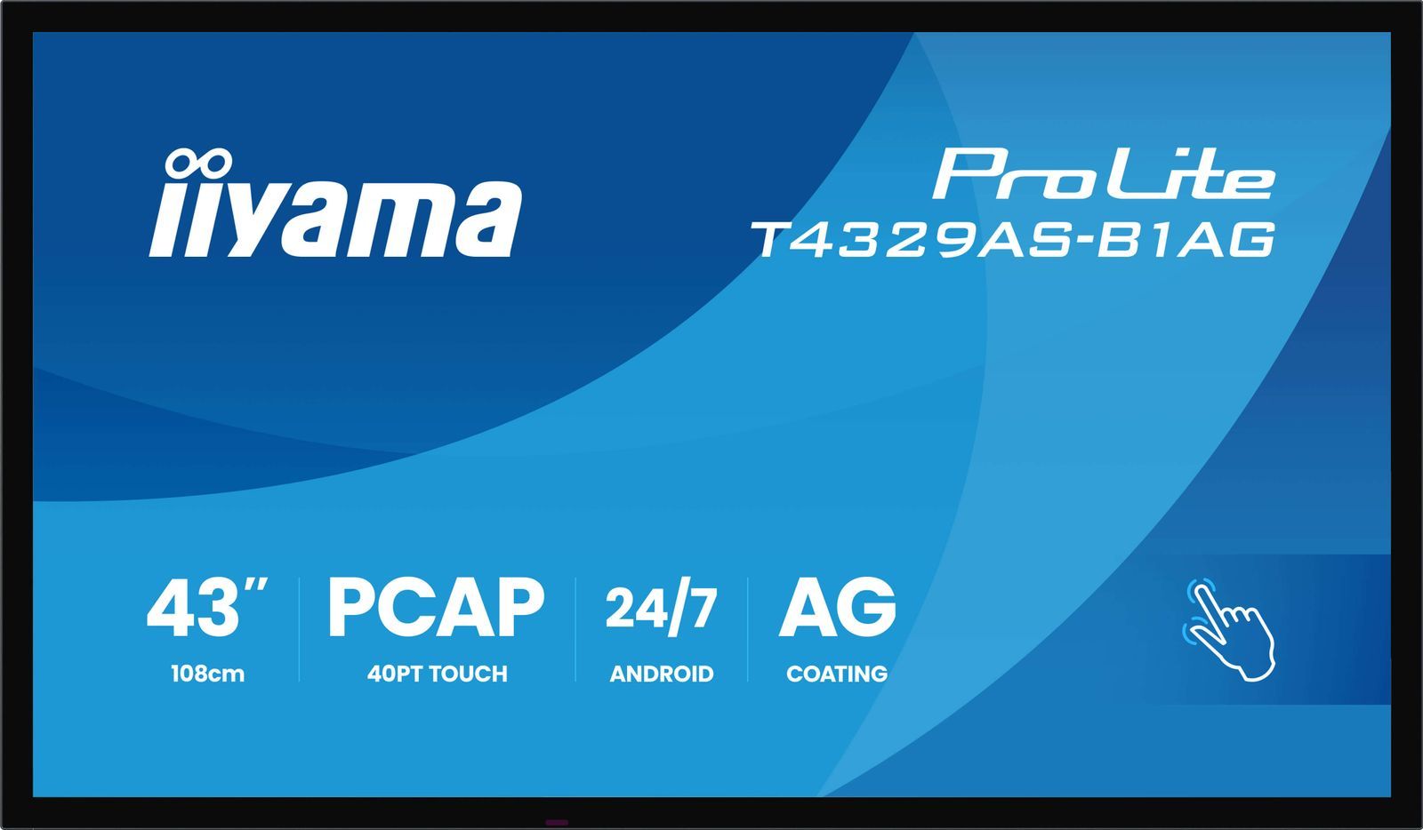Iiyama ProLite T4329AS-B1AG - 109 cm (43") Diagonalklasse (108 cm (42.5")