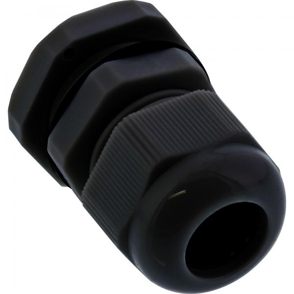 Pressacavo InLine PG 13,5 nylon IP68 6-12mm - nero - 10 pezzi
