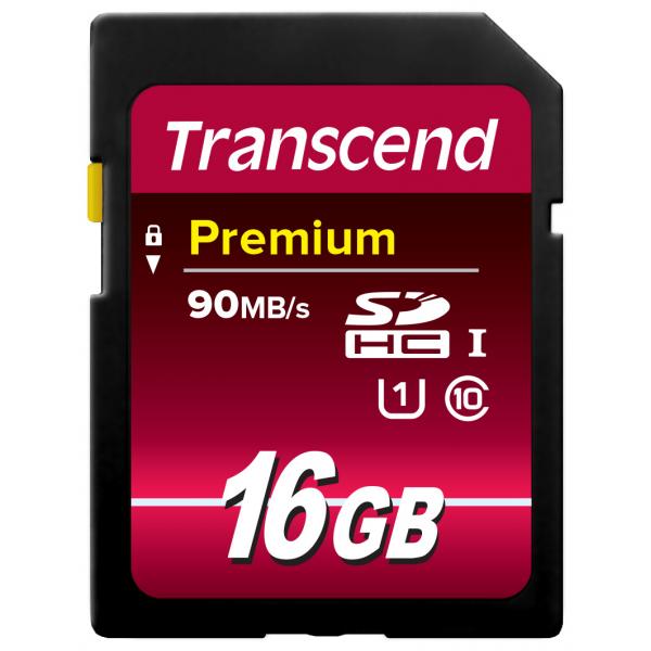 Transcend Premium - Scheda di memoria flash - 16 GB