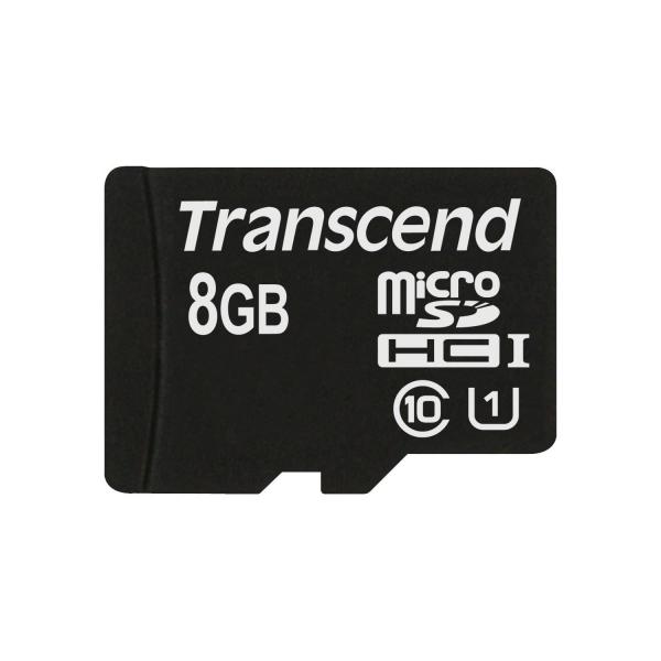 Transcend Premium - Scheda di memoria flash (adattatore microSDHC/SD incluso)