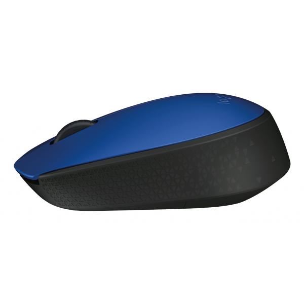 Logitech M171 - Mouse - per destrimani e mancini - wireless - 2,4 GHz - ricevitore wireless (USB)